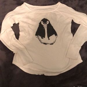 American eagle penguin shirt
